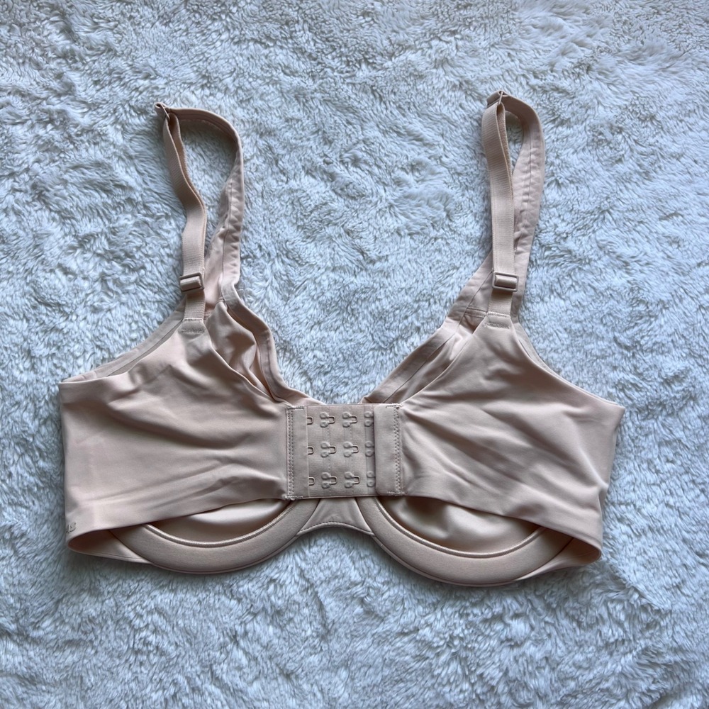 Skims Fits Everybody Unlined Underwire Bra Nude Size 34DD SKM2836964 Womens NWOT - Picture 4 of 12